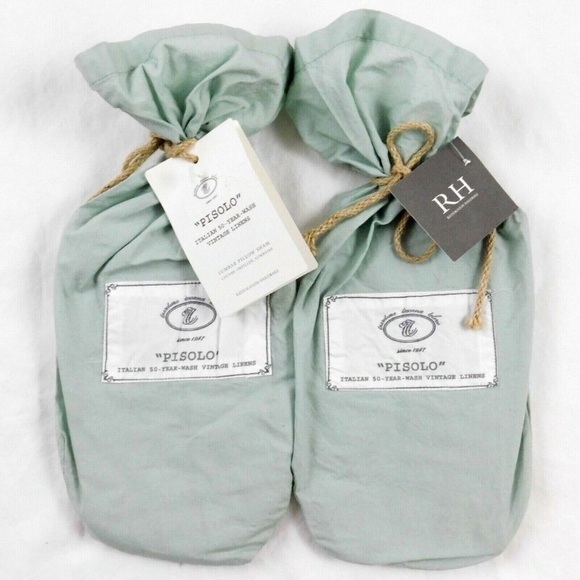 Restoration Hardware Other - 2 RESTORATION HARDWARE Lumbar Shams Pisolo Sage